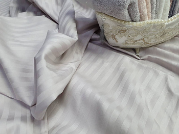 Набір нав. 2 шт. Stripe PREMIUM, ASH PINK 1/1см (Набір 50*70см)