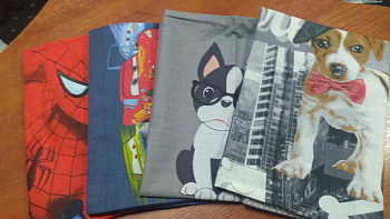 Набір наволочок 4 шт.,МІКС  60/60см № 46 (Набір 60*60см)