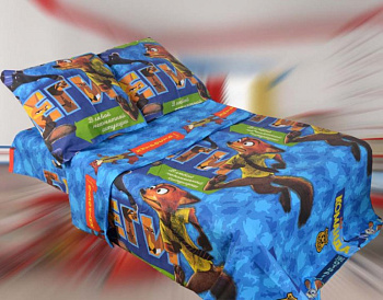 Звірополіс, бязь (Дитячий)