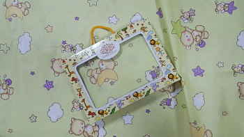 Хмаринка салатов., бязь (Полуторний)