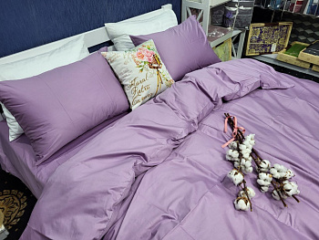 Сатин однотонний LUX, VIOLET 50/70 нав. (Євро)