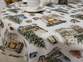 Скатертина Новорічна (160/300 см)