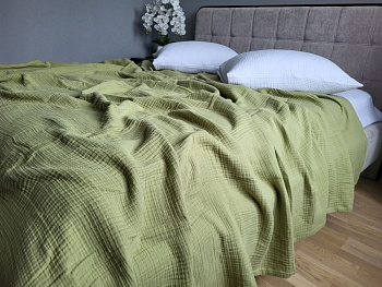 HERBAL, MUSLIN (Плед 110*140 см)