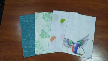 Набір наволочок 4шт., МІКС 70 см/70 см № 164 (Набір 70*70см)